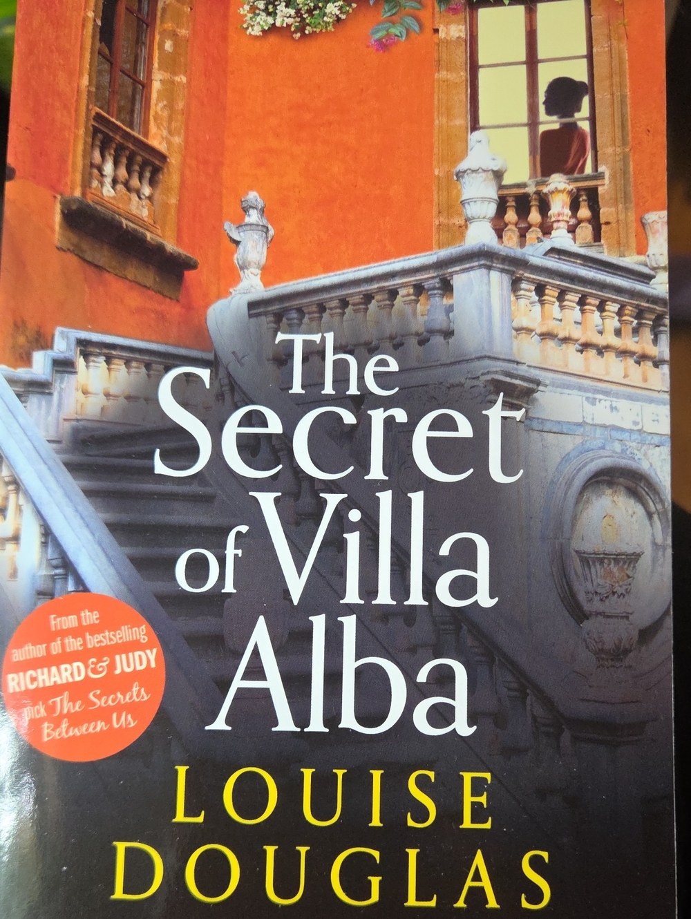 The Secret of Villa Alba Book Cover - Louise Douglas